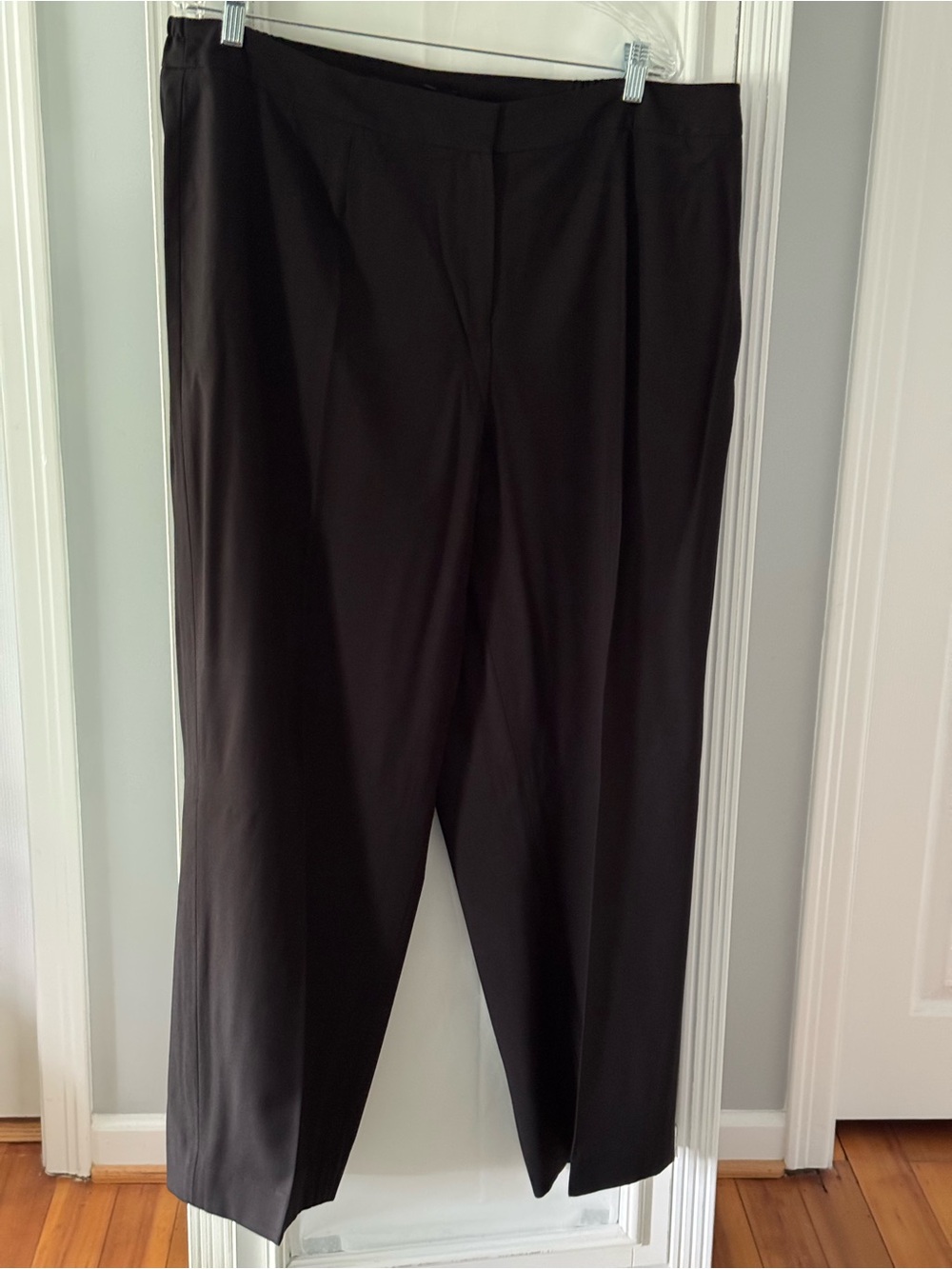 Jones New York Platinum Collection Stretch Black Dress Trousers Size 20W